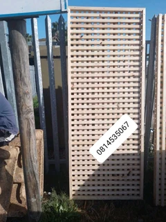 Trellises and picket fencing