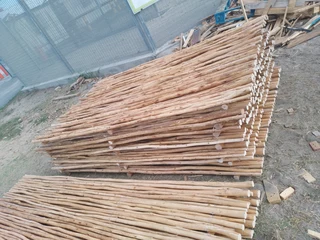Wooden fencing