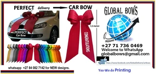 PERFECT Delivery Car Bow