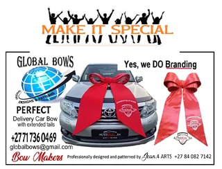 Make it Special with a Car Bow.
