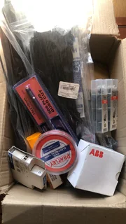 Omron timers, ABB contactors ect…