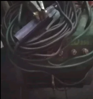 Heavy duty arc welder machine