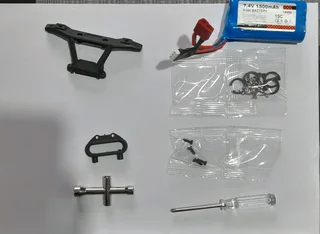 60kmh remote control (rc) car brushless 1/16 scale