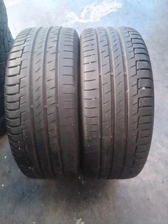 2x Continental runflats 235/50/19 tyres