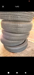 5x Bridgestone Dueller 195/80/15 tyres in excellent condition