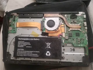 Broken laptop