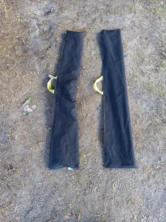 Banner Poles &#43; Ground Spike with carry bag X 2