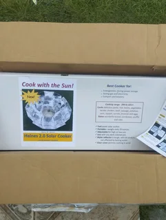 Haines 2.0 Solar Cooker