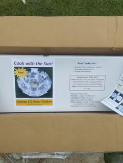 Haines 2.0 Solar Cooker