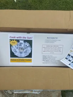 Haines 2.0 Solar Cooker