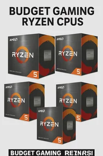 Budget Gaming Ryzen 5 CPUs – Build Your Rig Cheap!