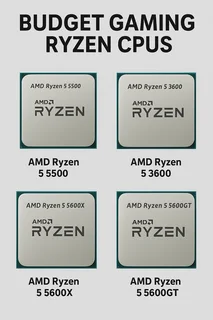 Budget Gaming Ryzen 5 CPUs – Build Your Rig Cheap!