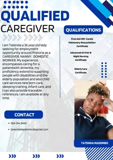 Im looking for a job house keeping, nanny or caregiver contact me on 0643543440