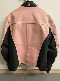 Motorcycle ladies leather jacket