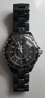J12 Chanel Watch (Black)