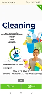 Housekeepers - Ad posted by Grace Mudzingwa