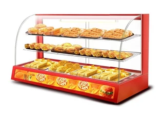 Pie Warmer -Red/Black/Sliver