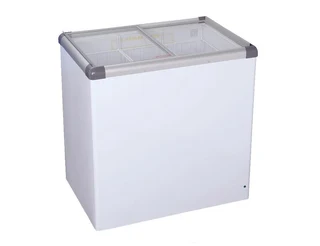 Glass Top Chest Freezer