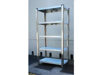 Stainless Steel Wall Mounted Shelf -Single and Double