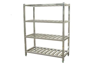Stainless Steel Wall Mounted Shelf -Single and Double