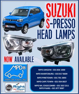 Various Types Of Suzuki Headlamps Available Also At Mpd Stores