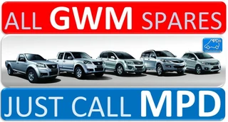 Stockist of a wide range of' GWM 'spares available only at MPD!!!
