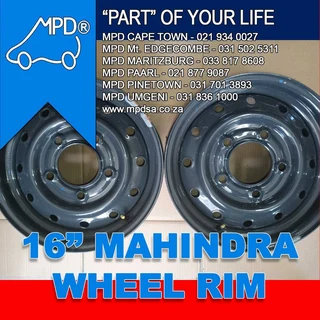 Mahindra "16" Rims Available Now At A Very Low Price !!!