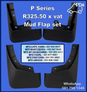 P series -'Commercial and Passenger' mud flap sets available Now !!!