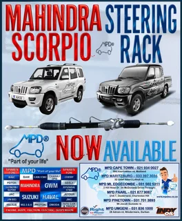 Mahindra Scorpio -[2008-2016] -Complete steering rack available now !!!