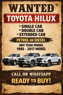 2017 Toyota Hilux Single Cab