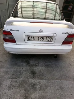 Damaged Nissan Sentra