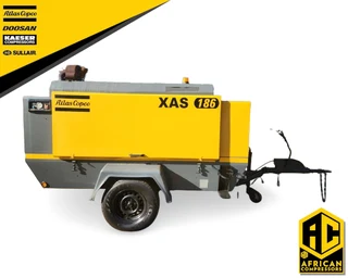 2016 Atlas Copco Xas186 Mobile Diesel Cimpressor