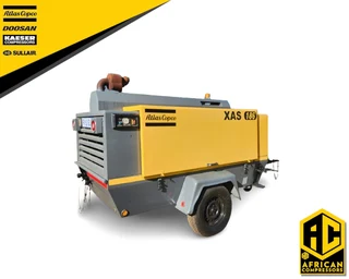 2016 ATLAS COPCO XAS186 MOBILE DIESEL CIMPRESSOR