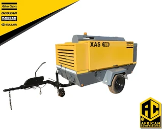 2016 ATLAS COPCO XAS186 MOBILE DIESEL CIMPRESSOR