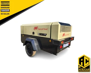 2007 INGERSOLL RAND 7/71 MOBILE DIESEL COMPRESSOR