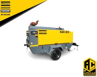 2017 ATLAS COPCO XAS186 MOBILE DIESEL COMPRESSOR