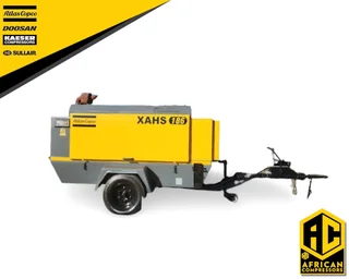 2019 Atlas Copco XAHS186 Mobile Diesel Compressor
