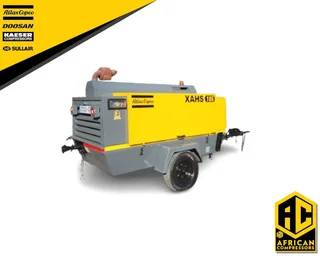 2019 Atlas Copco XAHS186 Mobile Diesel Compressor