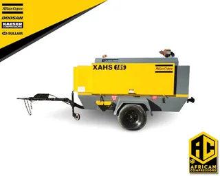 2019 Atlas Copco XAHS186 Mobile Diesel Compressor