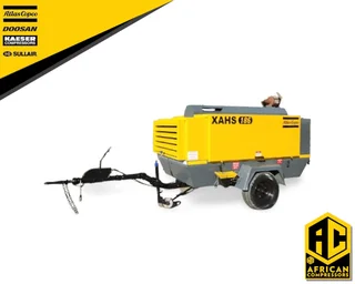 2019 Atlas Copco XAHS186 Mobile Diesel Compressor