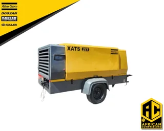 2018 ATLAS COPCO XATS377 MOBILE DIESEL COMPRESSOR