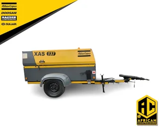2016 Atlas Copco XAS137 Mobile Diesel Compressor