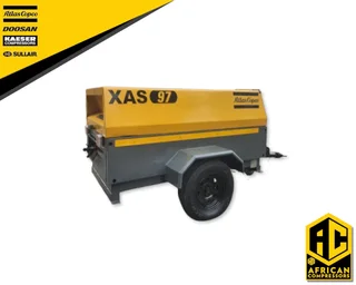2007 Atlas Copco XAS97 Mobile Diesel Compressor