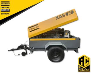 2007 Atlas Copco XAS97 Mobile Diesel Compressor