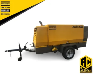 2018 Atlas Copco XATS377 Mobile Diesel Compressor