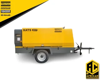 2018 Atlas Copco XATS377 Mobile Diesel Compressor