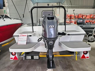 FISH 490 CENTER CONSOLE WET DECK WITH 70HP 4 STROKE YAMAHA