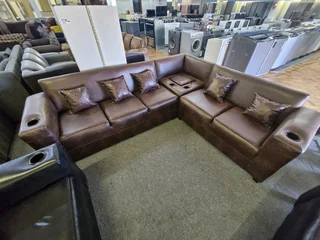 New L shape with console couch