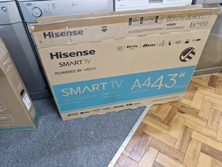 New Hisense 43inch smart tv