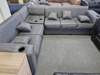 New L Shape Couch With Console
